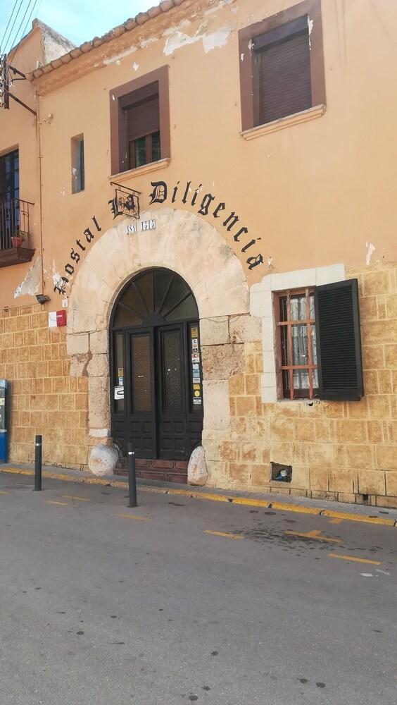 Hostal Restaurante La Diligencia Cunit Luaran gambar